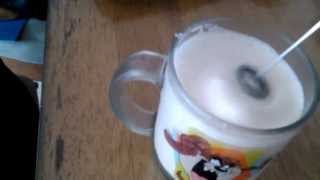 Aerolatte Review Frothing Cold Milk In Under 1 Minute [upl. by Stefan723]