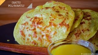 Obbattu Recipe  Holige Recipe  How to make Poli  Puran Poli Recipe [upl. by Ileane659]