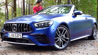 2021 Mercedes E Class AMG  E53 NEW Convertible Review Sound Interior Exterior Infotainment [upl. by Nanaek]